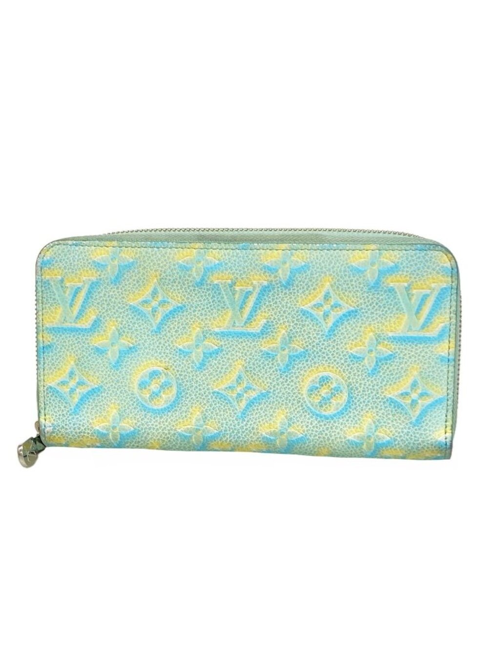 Louis Vuitton Wallet Monogram Empreinte Summer Star Zippy Vert